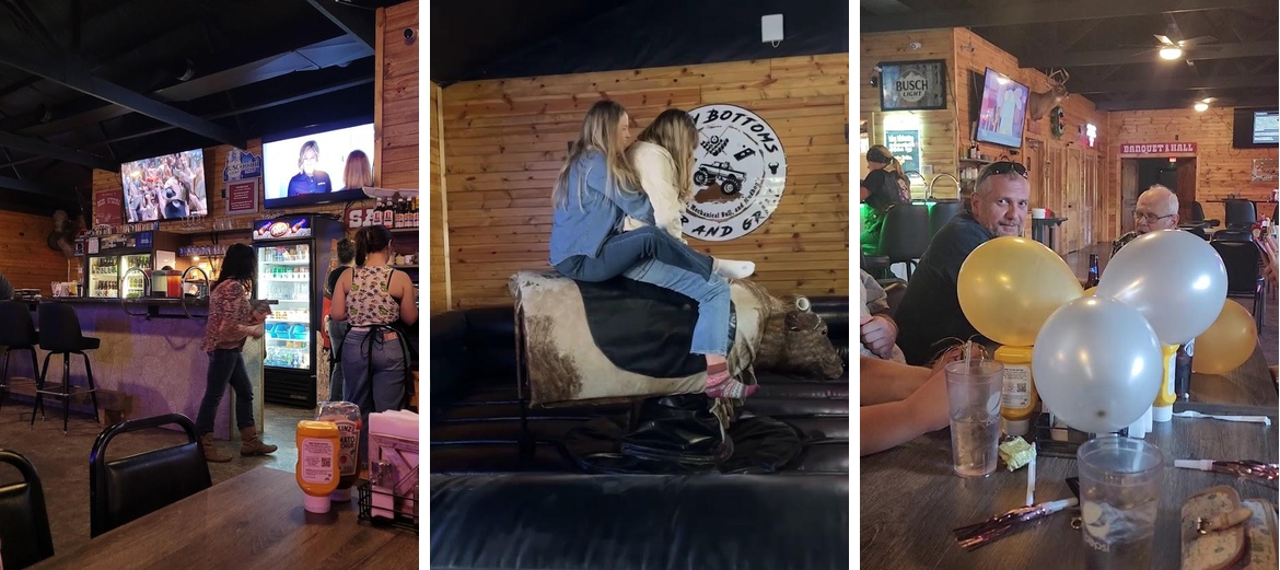 Muddy Bottoms bar & Grill Menu