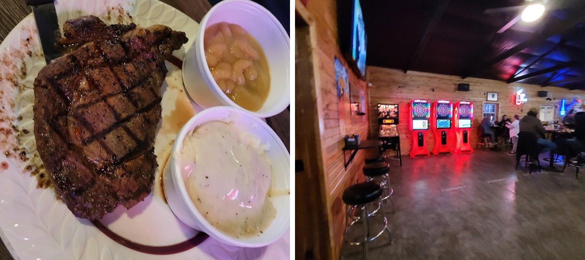 Muddy Bottoms bar & Grill Menu