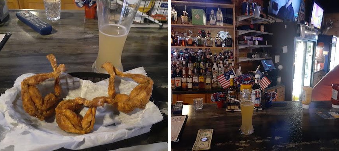 Muddy Bottoms bar & Grill Menu