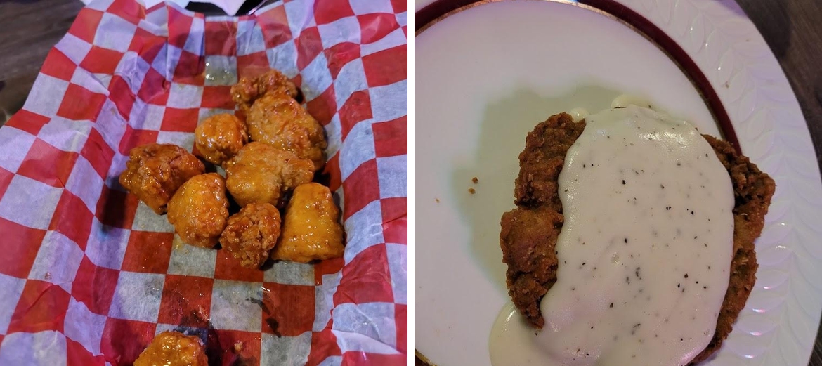 Muddy Bottoms bar & Grill Menu